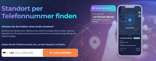 Ein Samsung‑Gerät nur mit der Telefonnummer orten