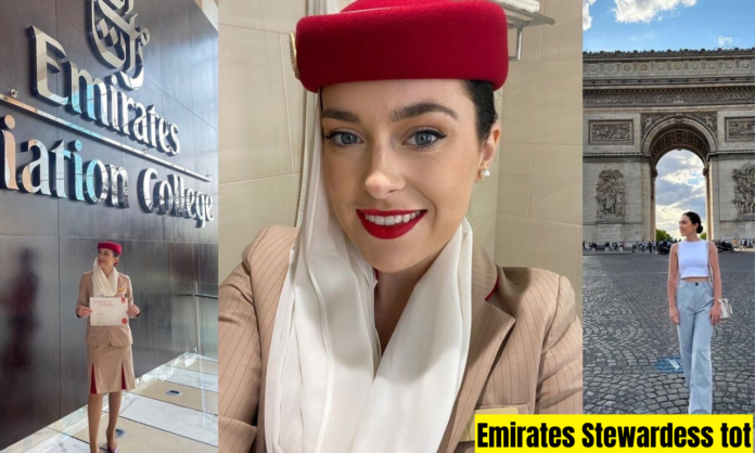 Emirates Stewardess tot