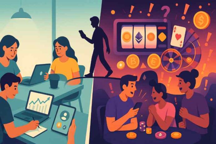 Zwischen Krypto-Investment und Krypto-Casino Zwischen Krypto-Investment und Krypto-Casino